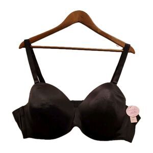 Lane Bryant Size 50C Cacique Multiway Strapless Bra Black NWT New